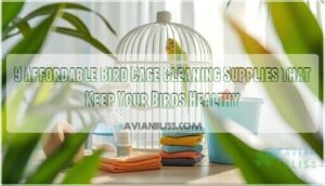 affordable bird cage cleaning supplies