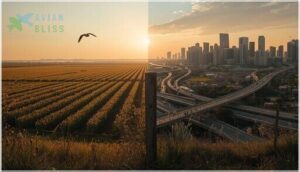 agricultural expansion and urban development