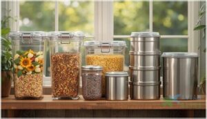 airtight and durable container options