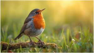 american robin identification and habits