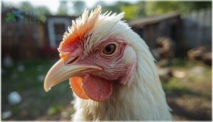 anemia and pale features