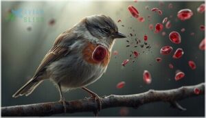 anemia and reduced oxygen transport