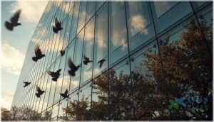 architectural features that endanger birds