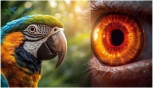 are any birds truly color blind are any birds truly color blind