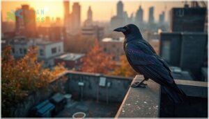 are ravens attracted to urban areas