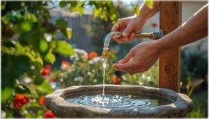 assembling and attaching the dripper