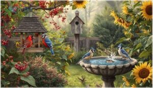 attracting and supporting michigan birds