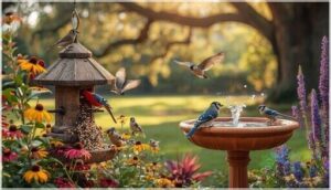 attracting birds to your alabama backyard