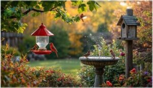 attracting birds to your backyard