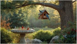 attracting birds to your maine backyard