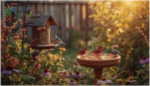 attracting birds to your ohio yard
