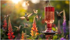 attracting hummingbirds to your feeders