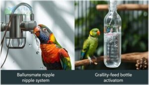 automatic and gravity-fed operation