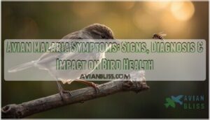 avian malaria symptoms