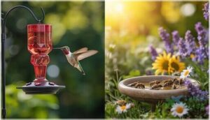 balancing hummingbird and bee needs