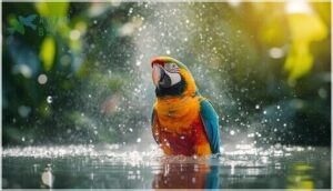 bathing and misting benefits