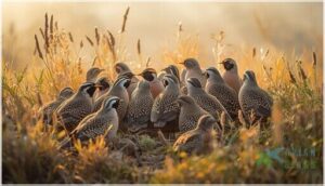 behavior and social structure of california quail