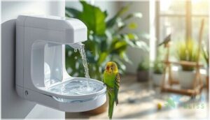 benefits of automatic bird water dispensers