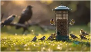 benefits of excluding larger birds from feeders benefits of excluding larger birds from feeders
