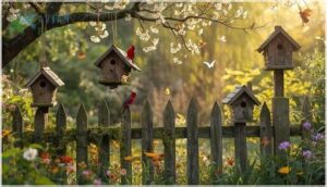 benefits of handmade birdhouses for your garden