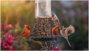 benefits of squirrel-proof bird feeders