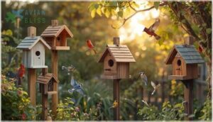 benefits of unique birdhouses for your garden