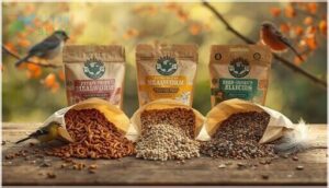 best commercial high protein bird foods