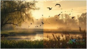 best times of day for bird watching