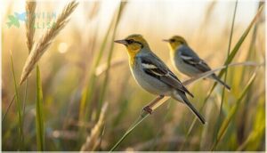 bill, tail, and wing features