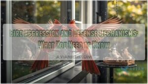 bird aggression and defense mechanisms