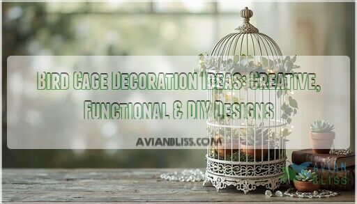 Picture of Bird Cage Decoration Ideas: Creative, Functional & DIY Designs