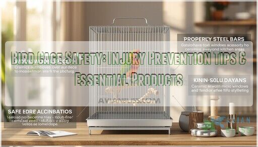 Gallery Detail: Bird Cage Safety Injury Prevention Tips Essential Products