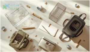 bird carrier materials and styles