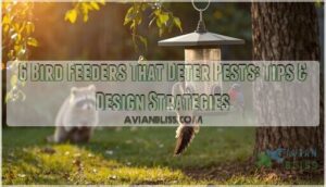 bird feeders that deter pests