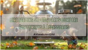 bird feeding station parts