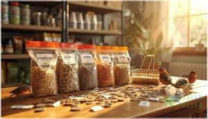 bird food price comparison and savings