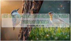 bird identification based on behavior