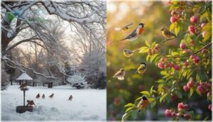 bird migration and seasonal activity