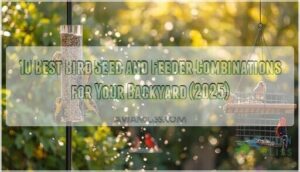 bird seed and feeder combinations