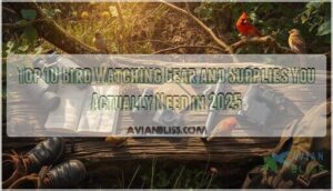 bird watching gear and supplies