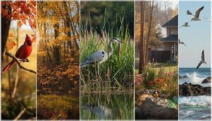 birds by habitat across michigan