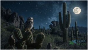 birdwatching tips for arizona night birds