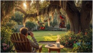 birdwatching tips for louisiana backyards