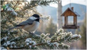 black-capped chickadee
