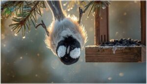 black-capped chickadee black-capped chickadee