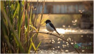 black phoebe and other notable species