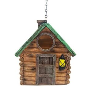 BODISEINT Retro Resin Birdhouse for B0F9JWDL3C