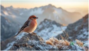 brown-capped rosy-finch