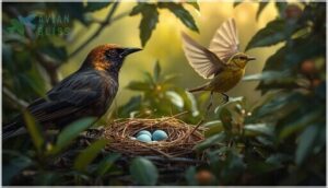 brown-headed cowbirds in north america