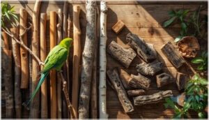 choosing safe and healthy perch materials